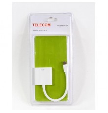 Кабель-переходник miniDisplayPort (M) в DVI-D (F) 0.2м Telecom TA6050                                                                                                                                                                                     