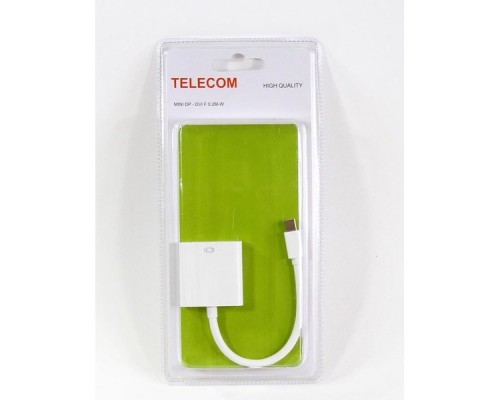 Кабель-переходник miniDisplayPort (M) в DVI-D (F) 0.2м Telecom TA6050