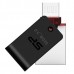 Флэш-диск USB 3.0 Type-A/Micro-B 32Gb Silicon Power Mobile X31 OTG SP032GBUF3X31V1K + MicroUSB