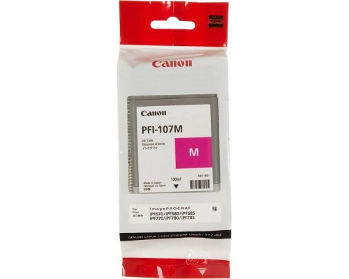 Картридж Canon PFI-107 Magenta  для iPF680/685/780/785 130ml