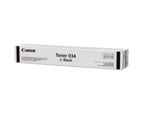 Тонер Canon 034 BK TONER чёрный для IR C1225 (9454B001)