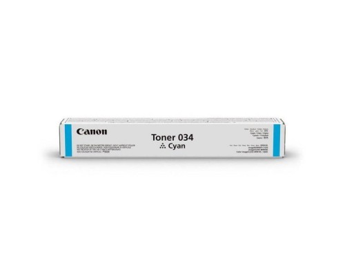 Тонер Canon 034 C TONER синий для IR C1225 (9453B001)