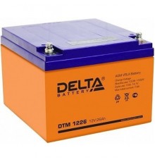 Аккумуляторная батарея Delta DTM 1226 (12V26Ah)  для UPS                                                                                                                                                                                                  