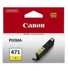 Картридж Canon CLI-471 Y Yellow для MG5740/MG6840/MG7740  (ориг.)                                                                                                                                                                                         