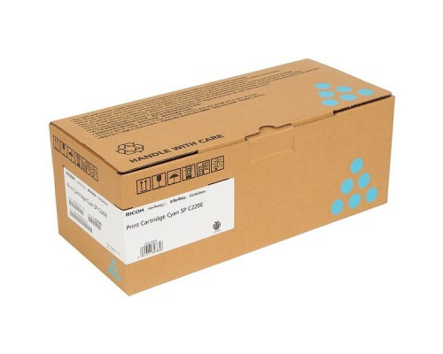 Тонер-картридж Ricoh SPC220 Cyan (2,0K) Aficio SP C220S/C221SF/C222SF/C221N/C222DN (406053/407645)