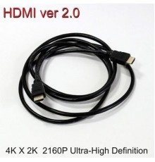 Кабель HDMI (19M -19M)  2.0м Telecom TCG200-2M ver 2.0                                                                                                                                                                                                    