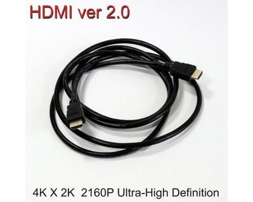 Кабель HDMI (19M -19M)  2.0м Telecom TCG200-2M ver 2.0