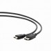 Кабель-переходник DisplayPort (M) в HDMI (M)  1.8м GemBird/Cablexpert CC-DP-HDMI-6