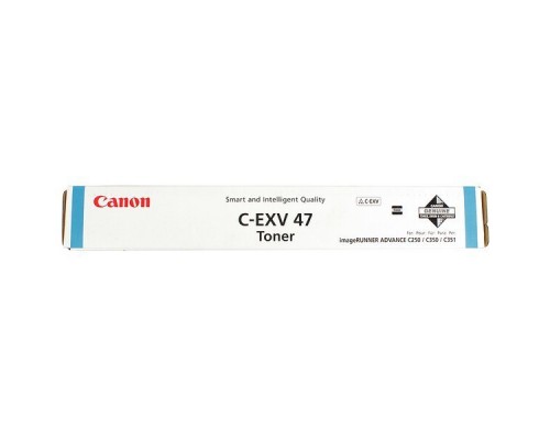 Тонер Canon C-EXV 47 голубой 8517B002