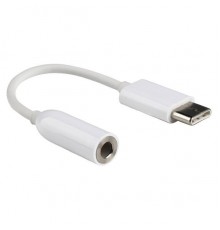 Кабель-переходник USB 3.1 (Type-C) (M) в 3.5mm Jack (F) 0.15м Cablexpert CCA-UC3.5F-01-W                                                                                                                                                                  