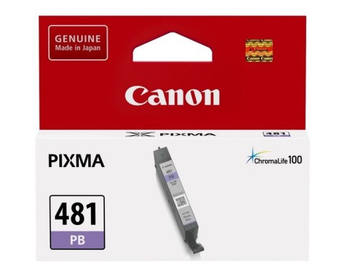 Картридж Canon CLI-481 PB Photo Blue для Pixma TS6140/TS8140TS/TS9140 (1660стр.) (ориг.) 2102C001