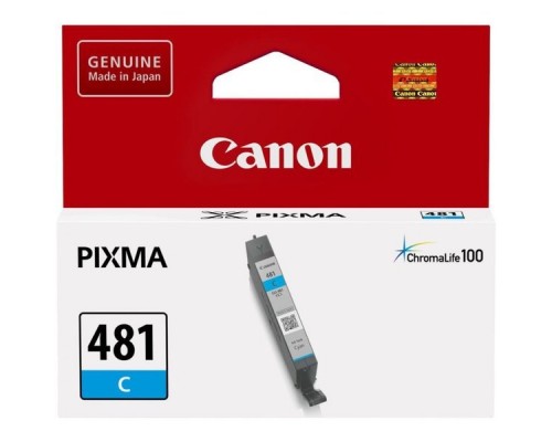 Картридж Canon CLI-481 C Cyan для Pixma TS6140/TS8140TS/TS9140 (259стр.) (ориг.) 2098C001