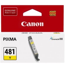 Картридж Canon CLI-481 Y Yellow для Pixma TS6140/TS8140TS/TS9140 (259стр.) (ориг.) 2100C001                                                                                                                                                               