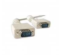 Кабель монитор - SVGA card (15M -15M) 15м Gembird CC-PPVGA-15M-B тройной экран, феррит.кольца, чер                                                                                                                                                        