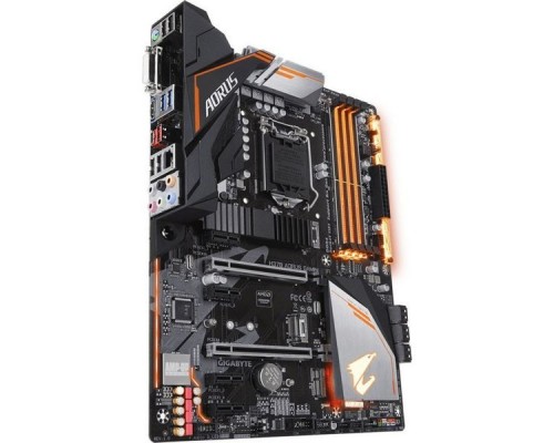 Материнская плата Gigabyte H370 AORUS Gaming 3 WIFI S1151 H3702xPCI-E DVI+HDMI GbLAN+WiFi SATA RAID ATX 4D