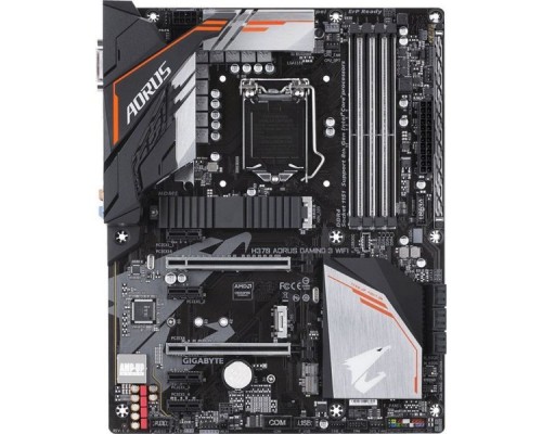 Материнская плата Gigabyte H370 AORUS Gaming 3 WIFI S1151 H3702xPCI-E DVI+HDMI GbLAN+WiFi SATA RAID ATX 4D