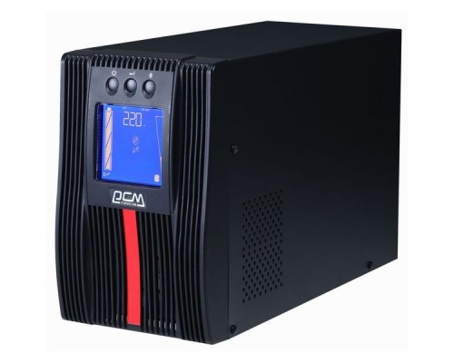 ИБП PowerCom MAC-1000 (1000VA/1000W,  Rack/Tower, IEC, LCD, Serial+USB, SmartSlot)