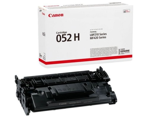 Картридж Canon 052H BK для MF421dw/426/428/429/LBP212/214/215 (9,2K)