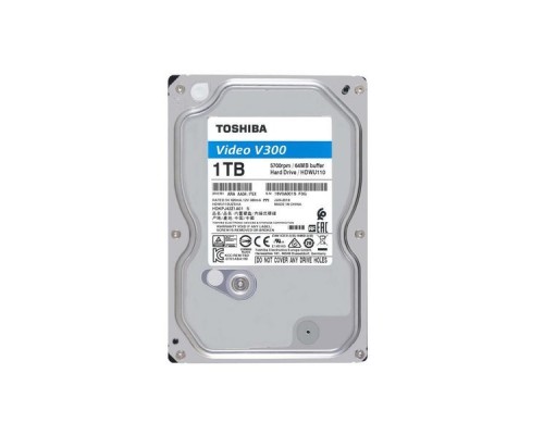 Жесткий диск 1.0 Tb SATA-III TOSHIBA V300 HDWU110UZSVA 5700 rpm 64Mb 6Gb/s