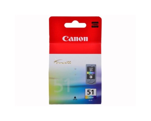 Картридж Canon CL-51 цветной for Pixma MP450/150/170, iP6220D/6210D/2200 High Yield (ориг.)