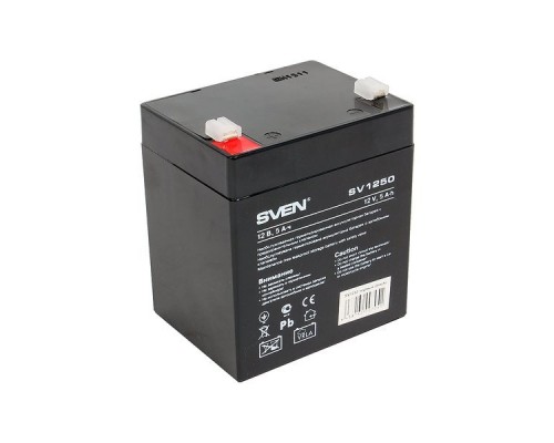 Аккумуляторная батарея SVEN SV1250 (12V,5Ah) для UPS