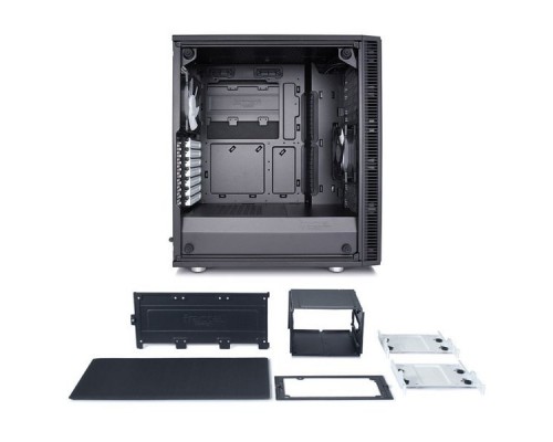 Корпус Fractal Design FD-CA-DEF-C-BK-TG Define C ATX без БП Black