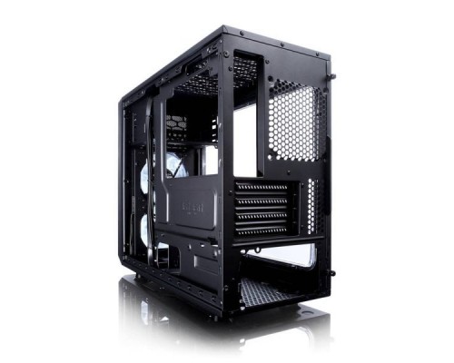 Корпус Fractal Design FD-CA-FOCUS-MINI-BK-W Focus Mini mATX без БП Black