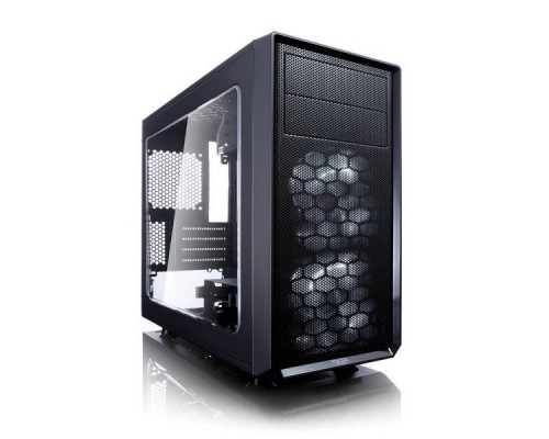 Корпус Fractal Design FD-CA-FOCUS-MINI-BK-W Focus Mini mATX без БП Black