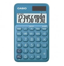 Калькулятор карманный Casio SL-310UC-BU-S-EC синий 10-разр.                                                                                                                                                                                               