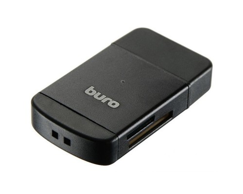 Устройство чтения карт памяти USB2.0 Buro BU-CR-3103 черный