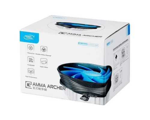 Устройство охлаждения(кулер) Deepcool GAMMA ARCHER Soc-FM2+/AM2+/AM3+/AM4/1150/1151/1155/ 3-pin 26dB Al 95W 301gr Ret