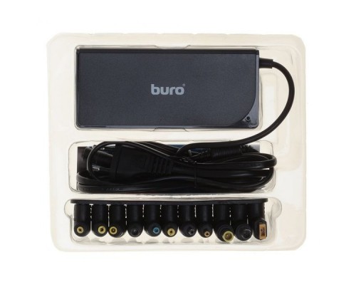 Блок питания Buro BUM-0221B90 автоматический 90W 12V-20V 11-connectors 4.5A 1xUSB 2.4A от бытовой электросети LED индикатор