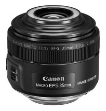 Объектив Canon EF-S IS STM (2220C005) 35мм f/2.8 Macro черный                                                                                                                                                                                             