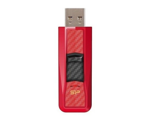 Флеш накопитель 8Gb Silicon Power Blaze B50, USB 3.0, Красный