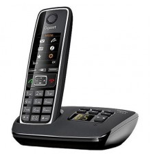 Р/Телефон Dect Gigaset C530A черный автооветчик АОН                                                                                                                                                                                                       