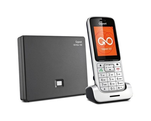 Телефон IP Gigaset SL450A GO серебристый