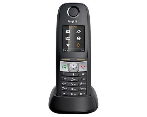 Трубка доп. Dect Gigaset E630H черный для E630