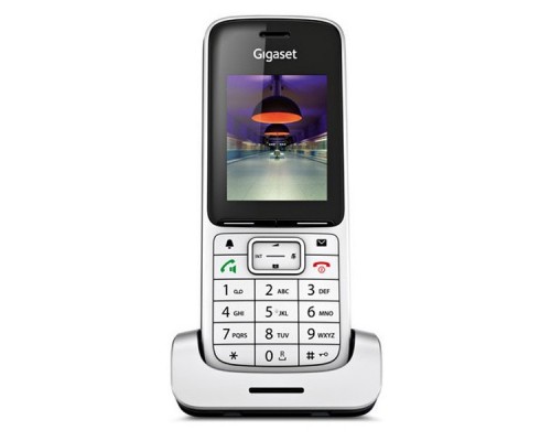 Трубка доп. Dect Gigaset SL450HX серебристый для SL450 SYS