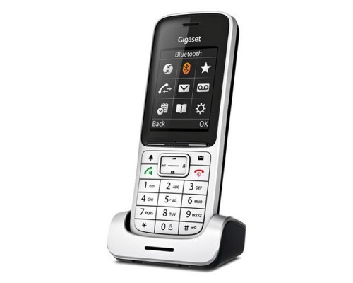 Трубка доп. Dect Gigaset SL450HX серебристый для SL450 SYS