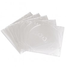 Коробка Hama на 1CD/DVD H-11521 Slim Box прозрачный (упак.:20шт)                                                                                                                                                                                          