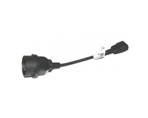 Силовой кабель Powercom SCUT IEC-320 C14 to Socket Type-F 250V 10A