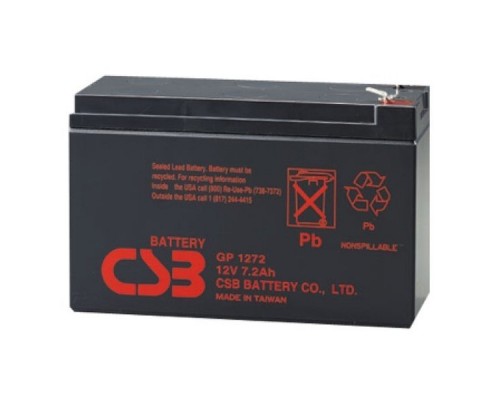 Аккумулятор CSB GP1272 , 12V 7Ah F2
