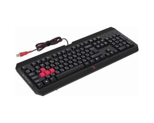 Клавиатура A4 Bloody Q100 черный USB Multimedia Gamer