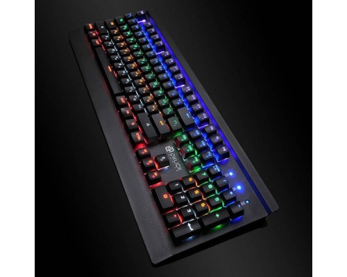 Клавиатура Oklick 920G IRON EDGE механическая черный USB Gamer LED