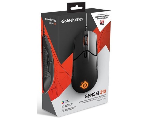 Мышь Steelseries Sensei 310 черный оптическая (12000dpi) USB игровая (8but)