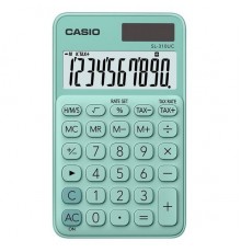 Калькулятор карманный Casio SL-310UC-GN-S-EC зеленый 10-разр.                                                                                                                                                                                             