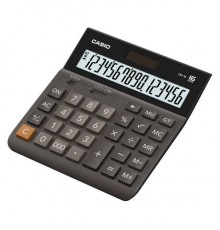 Калькулятор настольный Casio DH-16 коричневый/черный 16-разр.                                                                                                                                                                                             