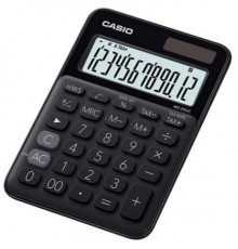 Калькулятор настольный Casio MS-20UC-BK-S-EC черный 12-разр.                                                                                                                                                                                              