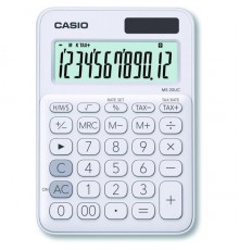 Калькулятор настольный Casio MS-20UC-WE-S-EC белый 12-разр.                                                                                                                                                                                               