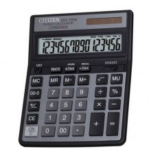 Калькулятор настольный Citizen SDC-760N черный 16-разр.                                                                                                                                                                                                   